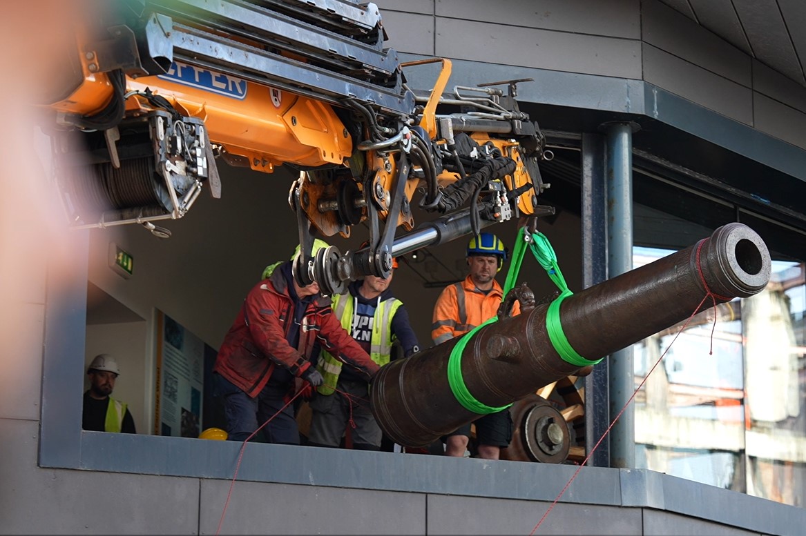 Belfast’s PACK & SEND shipping firm completes Phase 1 of Tower Museum artefact relocation